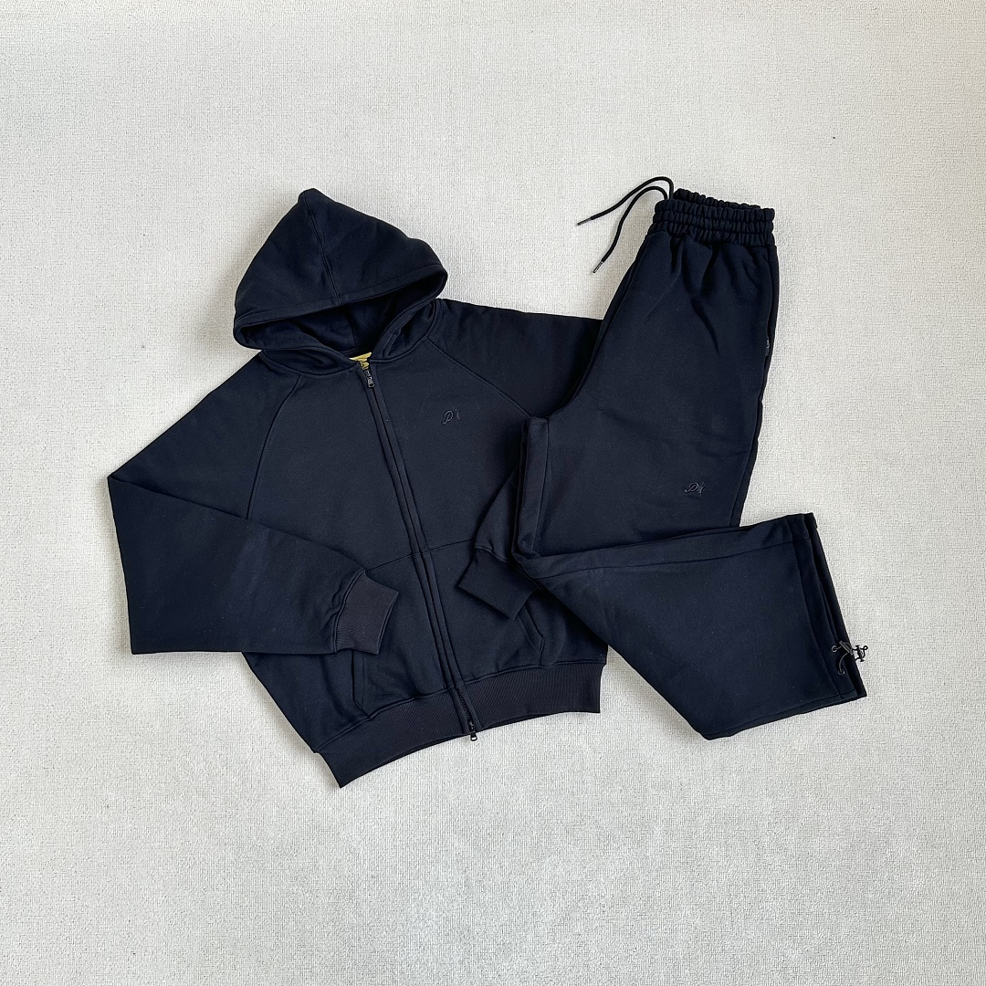 ¥180+¥195 (Protect Day2Day Zip Hoodie+Pants｜Black), photo 1