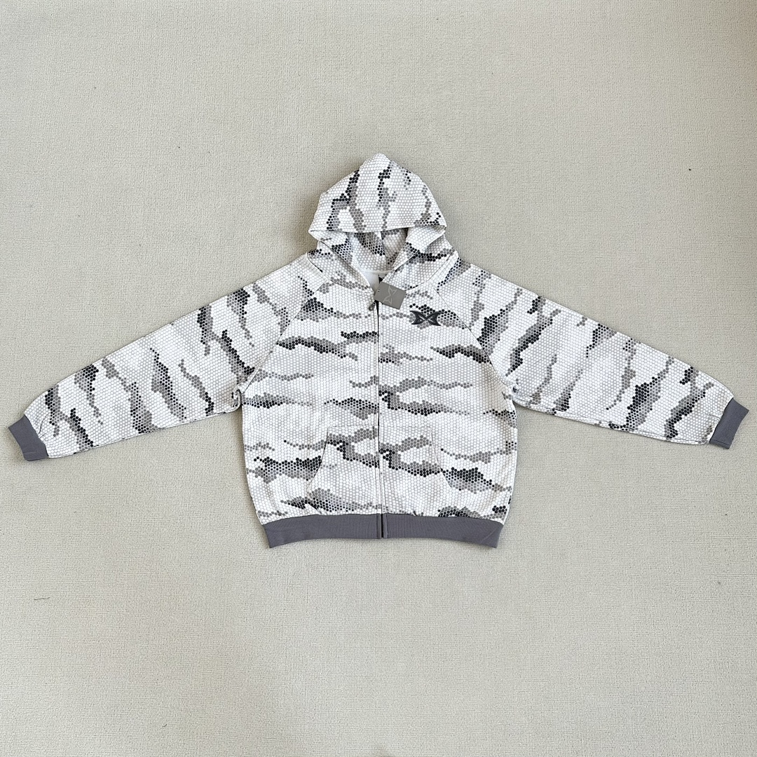 Other 💥99 (Mertr. Serpentine Zip Hoodie ｜ White) - Image 5