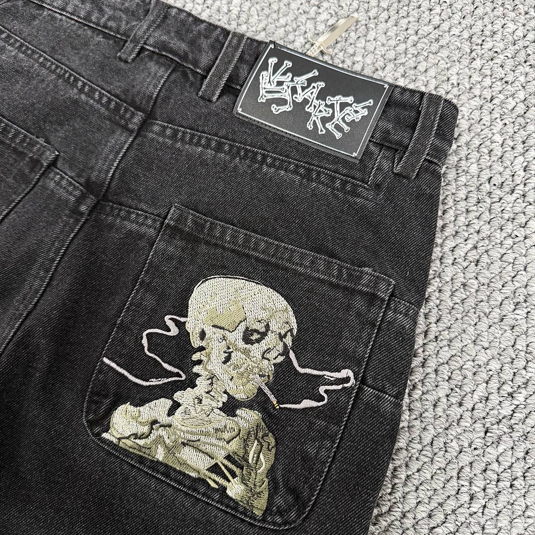 Other 209¥ (Vesc…Smoking Kills Denim Jeans｜Black) - Image 23