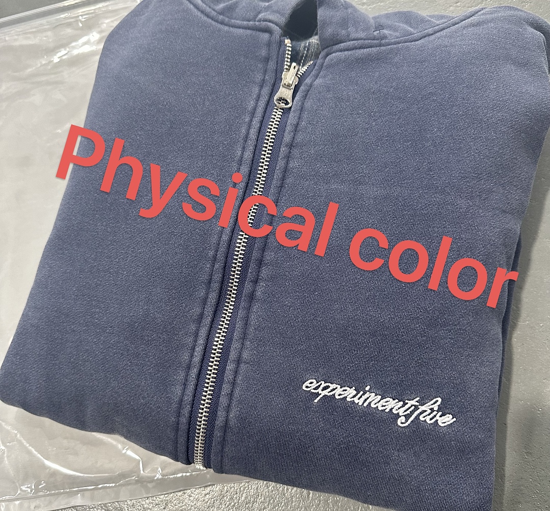 Other 289¥ (Exp…5 Reversible Plaid Zip Hoodie｜Navy Blue) - Image 2