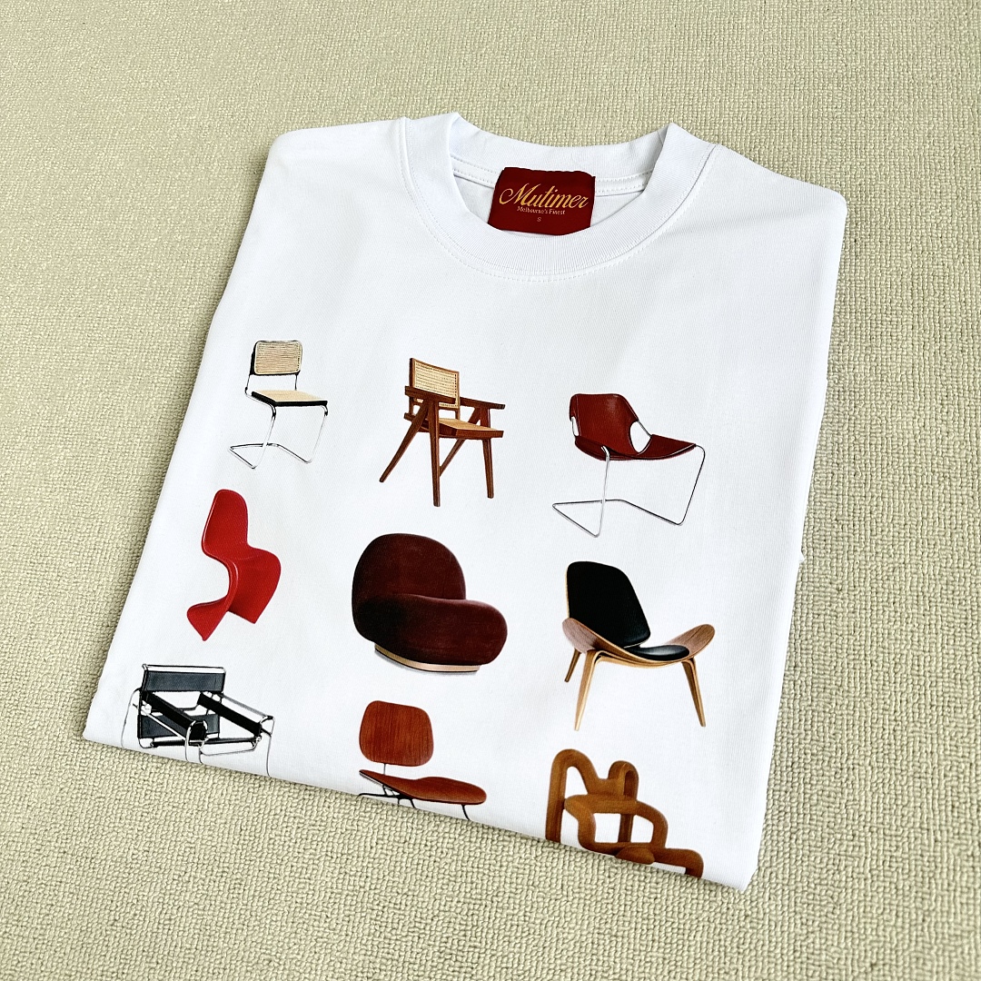Other ¥95 (Mutim.. Chair Tshirt ｜White) - Image 6