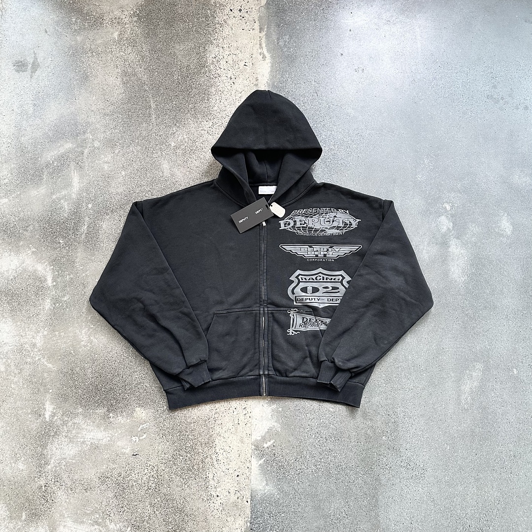 Other ¥239 (Deput* Racers Zip|Washed Black)