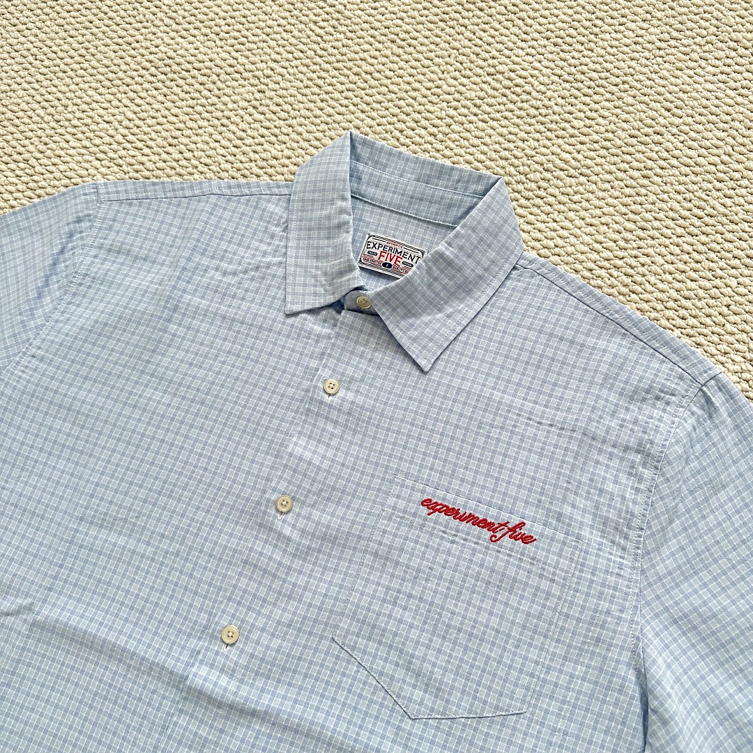 Other 💥¥99 (Experiment 5 Plaid Shirt｜Blue) - Image 9