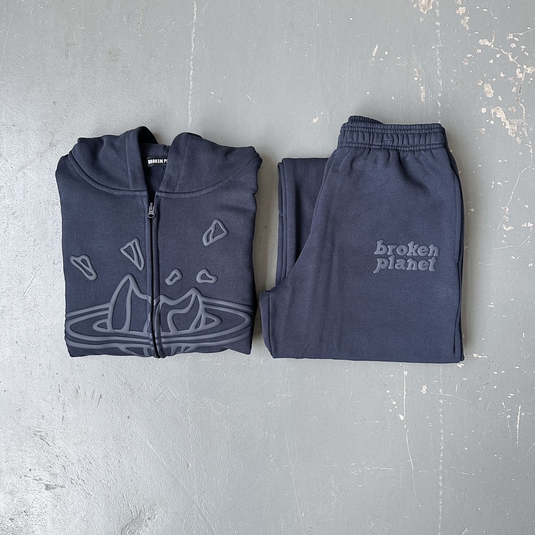 Other ¥ Zip Up Set-Deep (Navy), photo 1