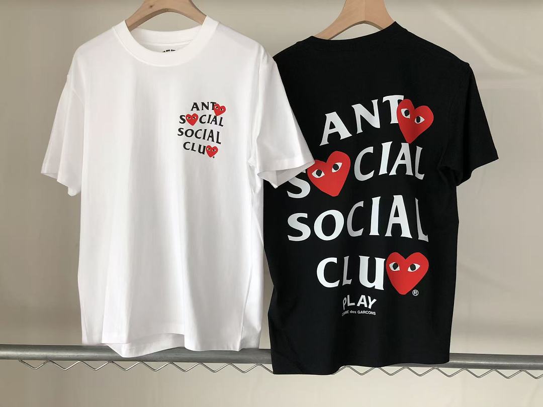 On Running ~85 ANTI SOCIAL CLUB & CDG T-SHIRT 55041572 (Im 185CM 70KG Iwear Size M In The Photo) - Image 19