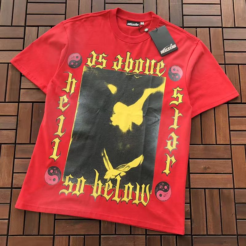 ~109 HELLSTAR T-SHIRT 55060721 (Im 185CM 80KG Iwear Size S In The Photo), photo 1
