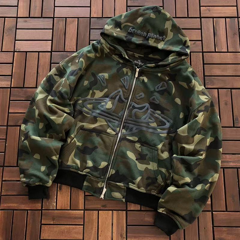 ~199 BROKEN PLANET HOODIE FLEECE 77010877 (Im 176CM 58KG Iwear Size S In The Photo), photo 1