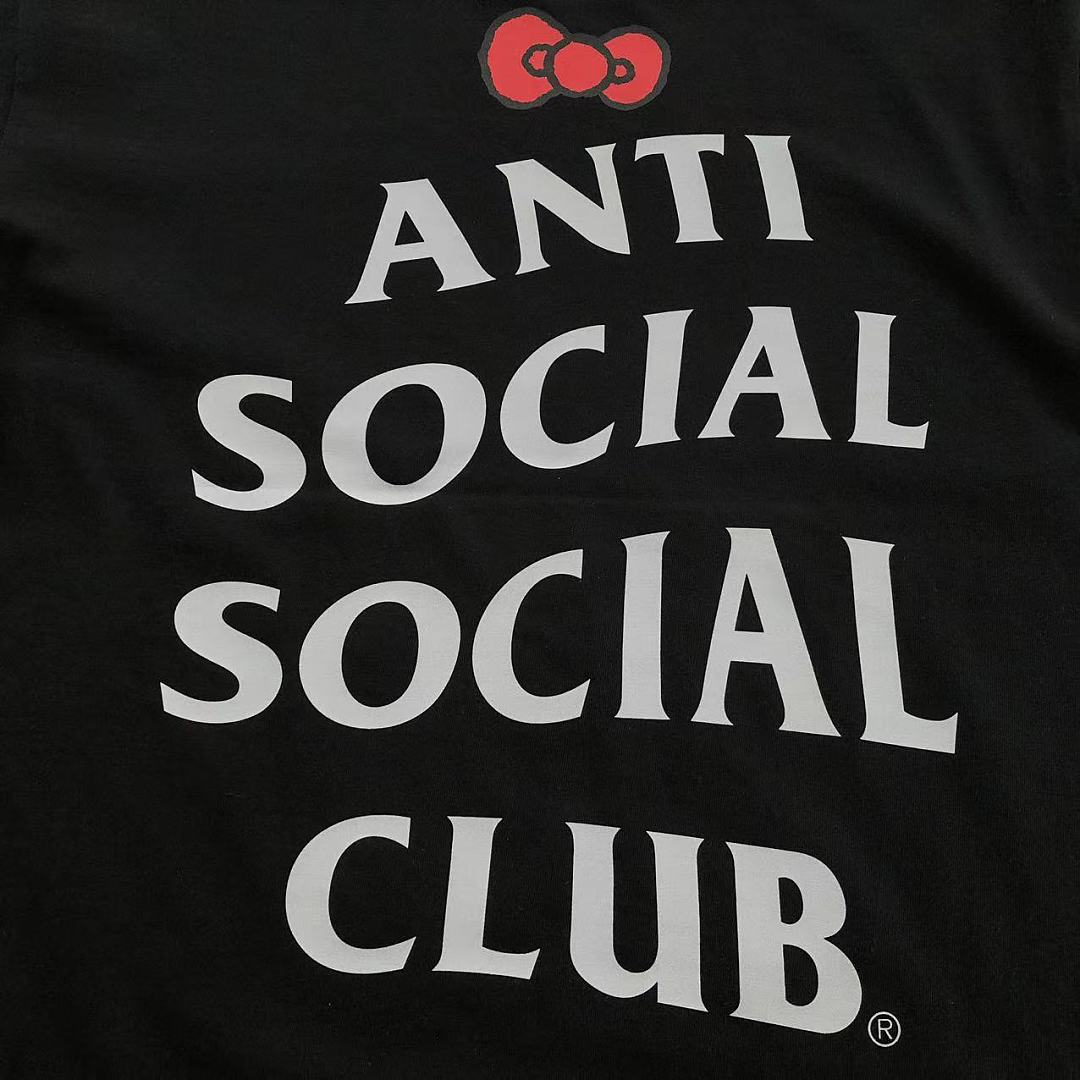On Running ~85 ANTI SOCIAL CLUB & SANRIO T-SHIRT 55051894 (Im 185CM 70KG Iwear Size M In The Photo) - Image 16