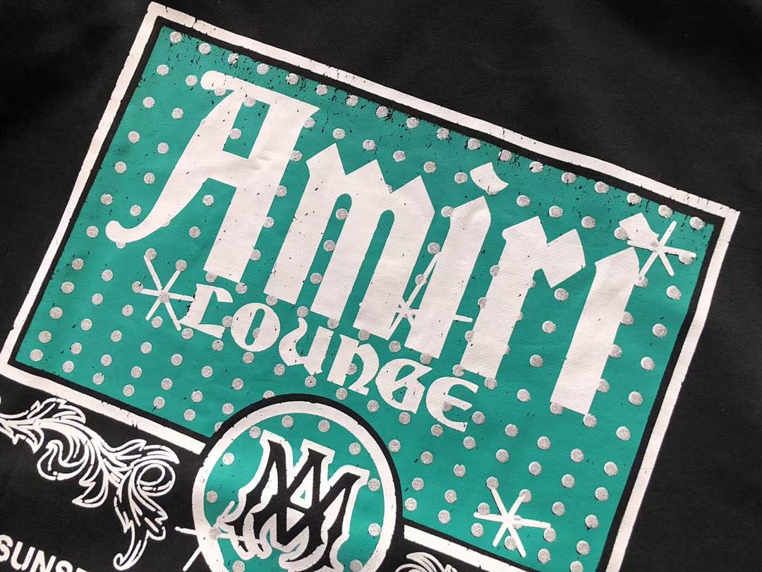 AMIRI ~139 AMIRI HOODIE 33111765 (Im 185CM 80KG Iwear Size M In The Photo) - Image 8