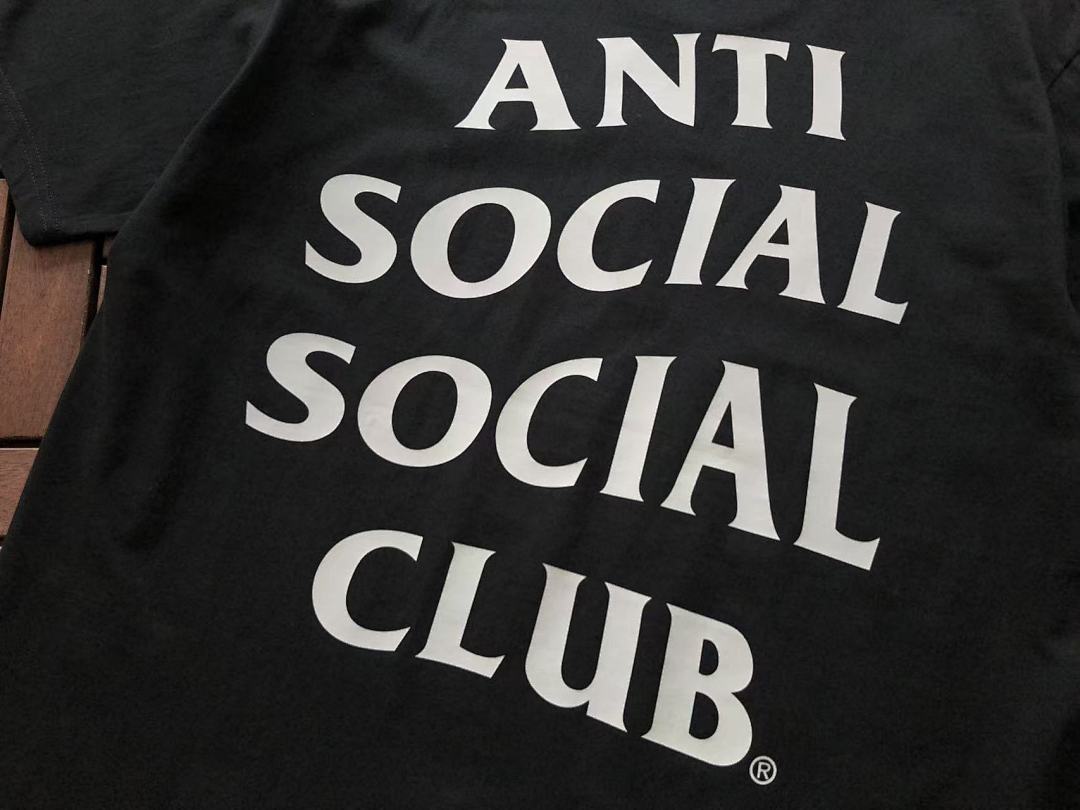 On Running ~85 ANTI SOCIAL CLUB T-SHIRT 11100810 (Im 180CM 68KG Iwear Size L In The Photo) - Image 10