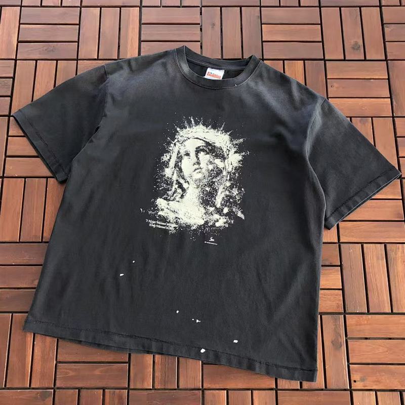 Chanel ~99 SAINT MICHAEL T-SHIRT 33121743 (Im 180CM 68KG Iwear Size M In The Photo), photo 1