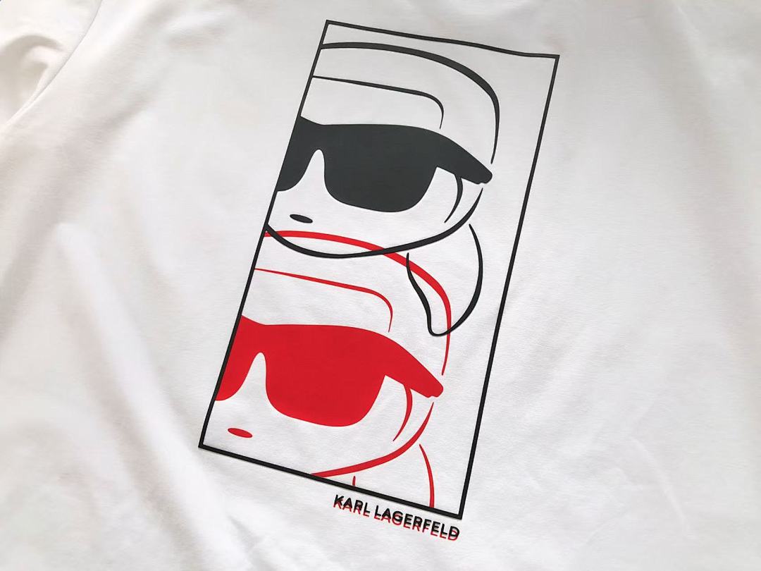 Other ~129 KARL LAGERFELD T-SHIRT 55012031 (Im 176CM 58KG Iwear Size M In The Photo) - Image 14
