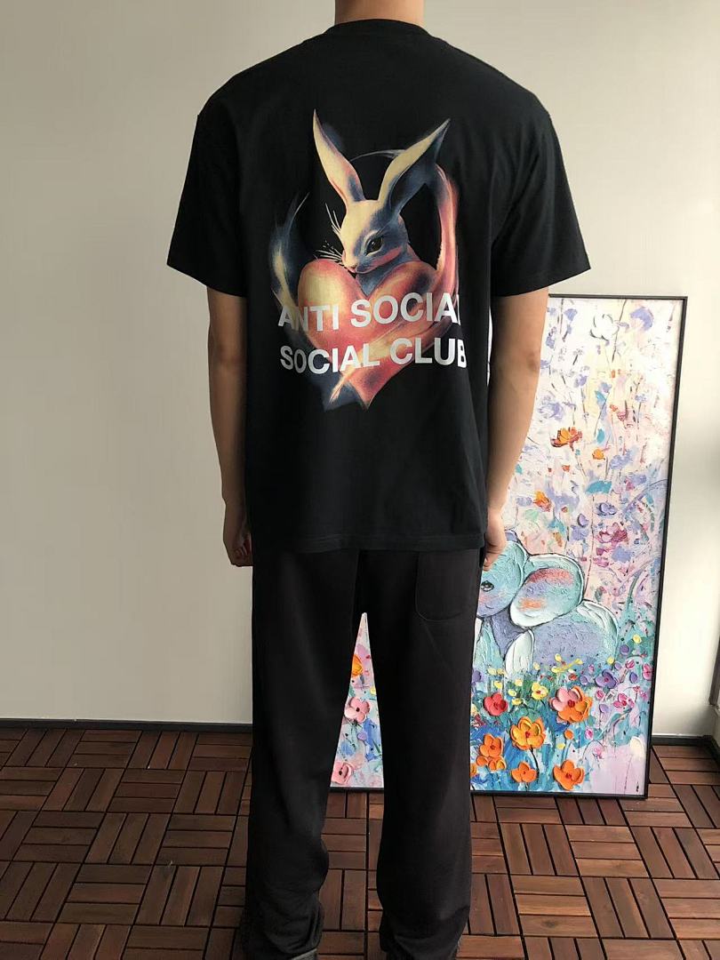 On Running ~85 ANTI SOCIAL CLUB T-SHIRT 11101041 (Im 180CM 68KG Iwear Size M In The Photo) - Image 4
