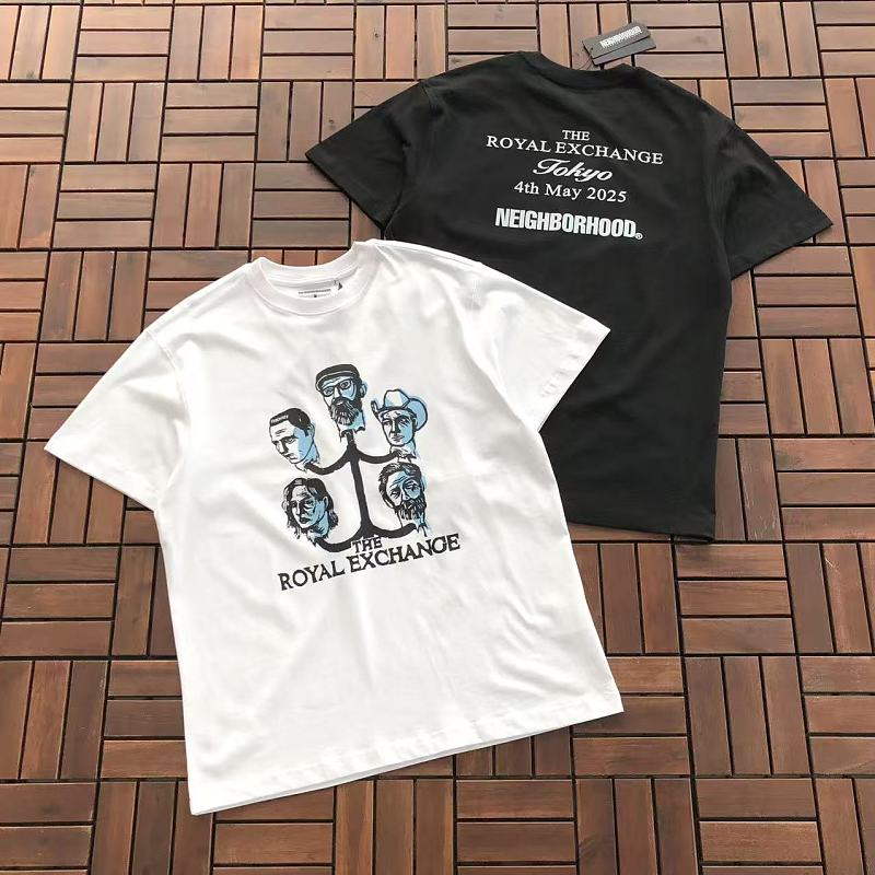 On Running ~ 109 NEIGHBORHOOD & THE ROYAL EXCHANGE T-SHIRT 55072844 (Im 185CM 70KG Iwear Size M In Photo), photo 1