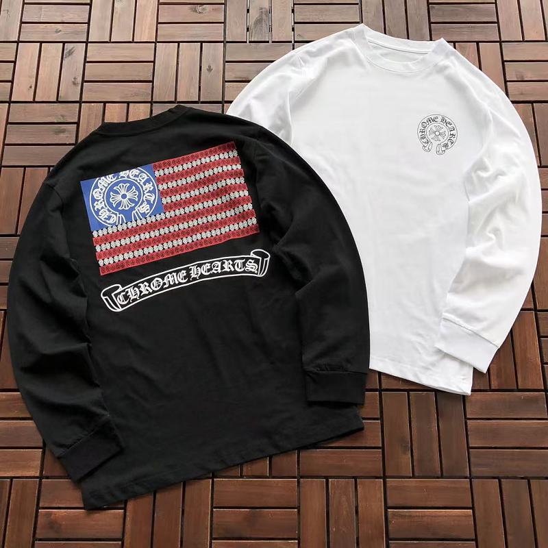 Chanel ~ 119 CH🔥OM🔥 HE🔥RTS LONG-SLEEVE 77083108 (Im 185CM 70KG Iwear Size M In The Photo), photo 1