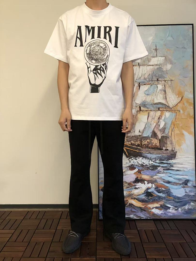 AMIRI ~79 AMIRI T-SHIRT 33121640 (Im 180CM 68KG Iwear Size M In The Photo) - Image 6