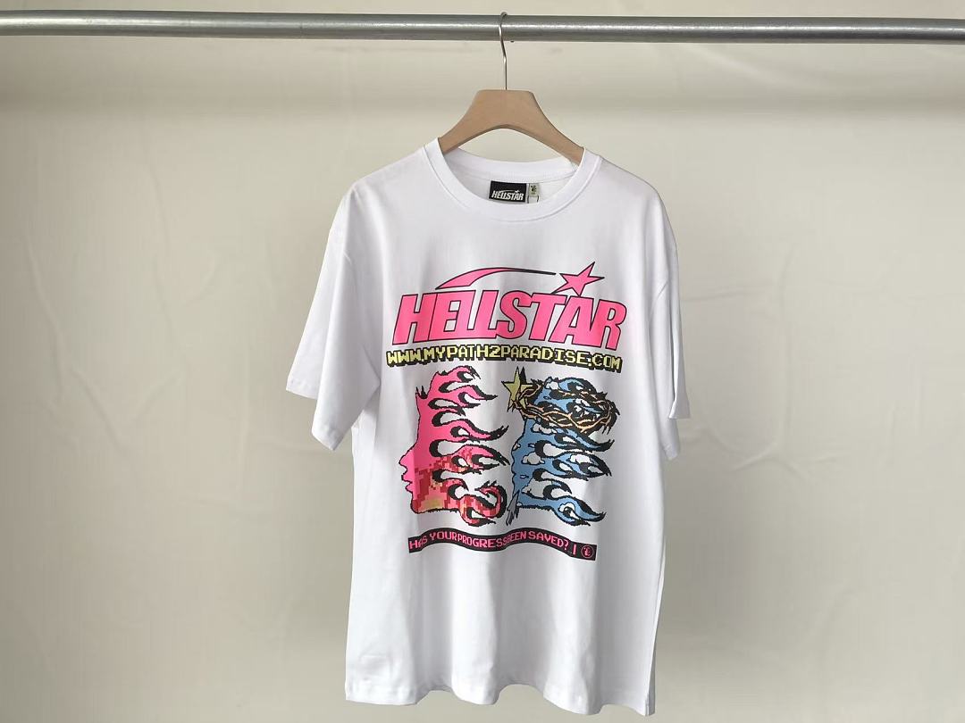 Other ~109 HELLSTAR T-SHIRT 66030447 (Im 176CM 58KG Iwear Size M In The Photo) - Image 24
