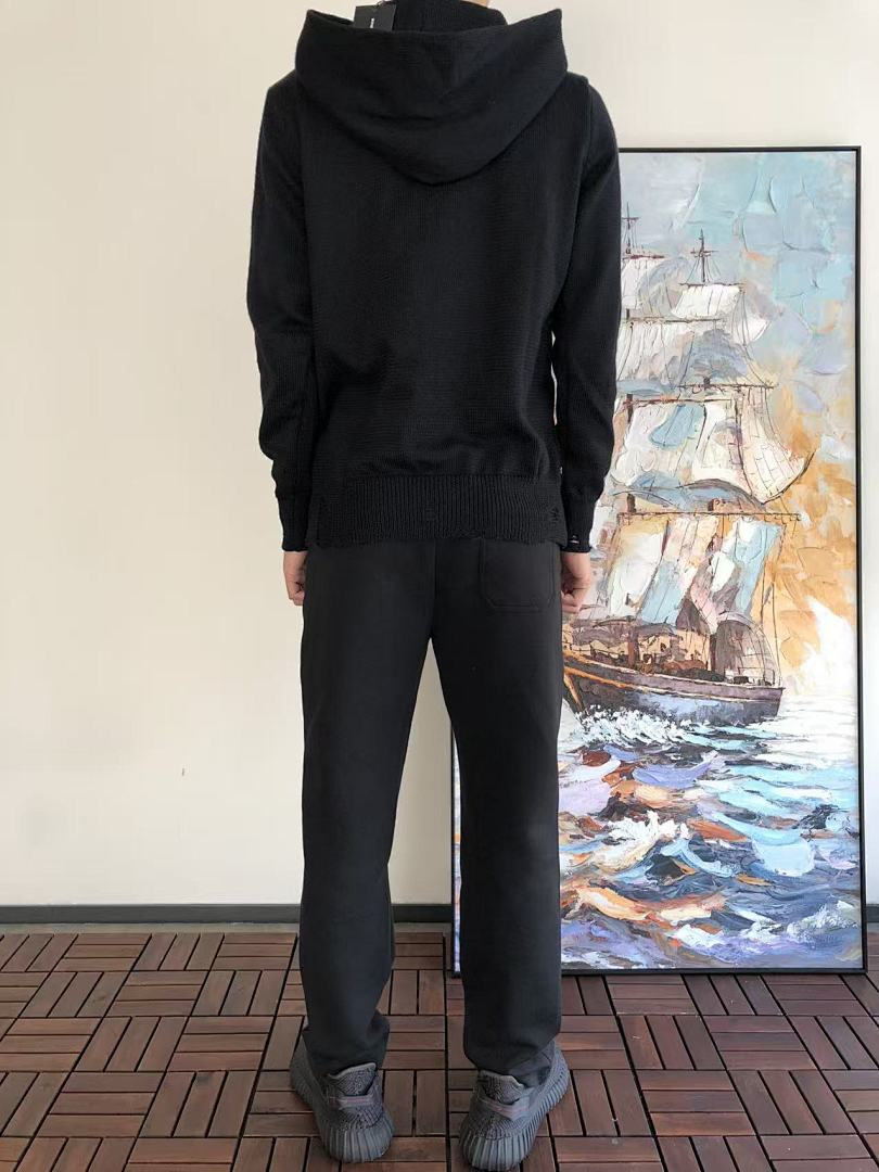 AMIRI ~139 AMIRI HOODIE SWEATER 33121749 (Im 180CM 68KG Iwear Size M In The Photo) - Image 4
