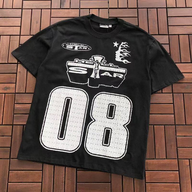 ~ 119 HELLSTAR T-SHIRT 55090213 (Im 185CM 70KG Iwear Size M In The Photo), photo 1