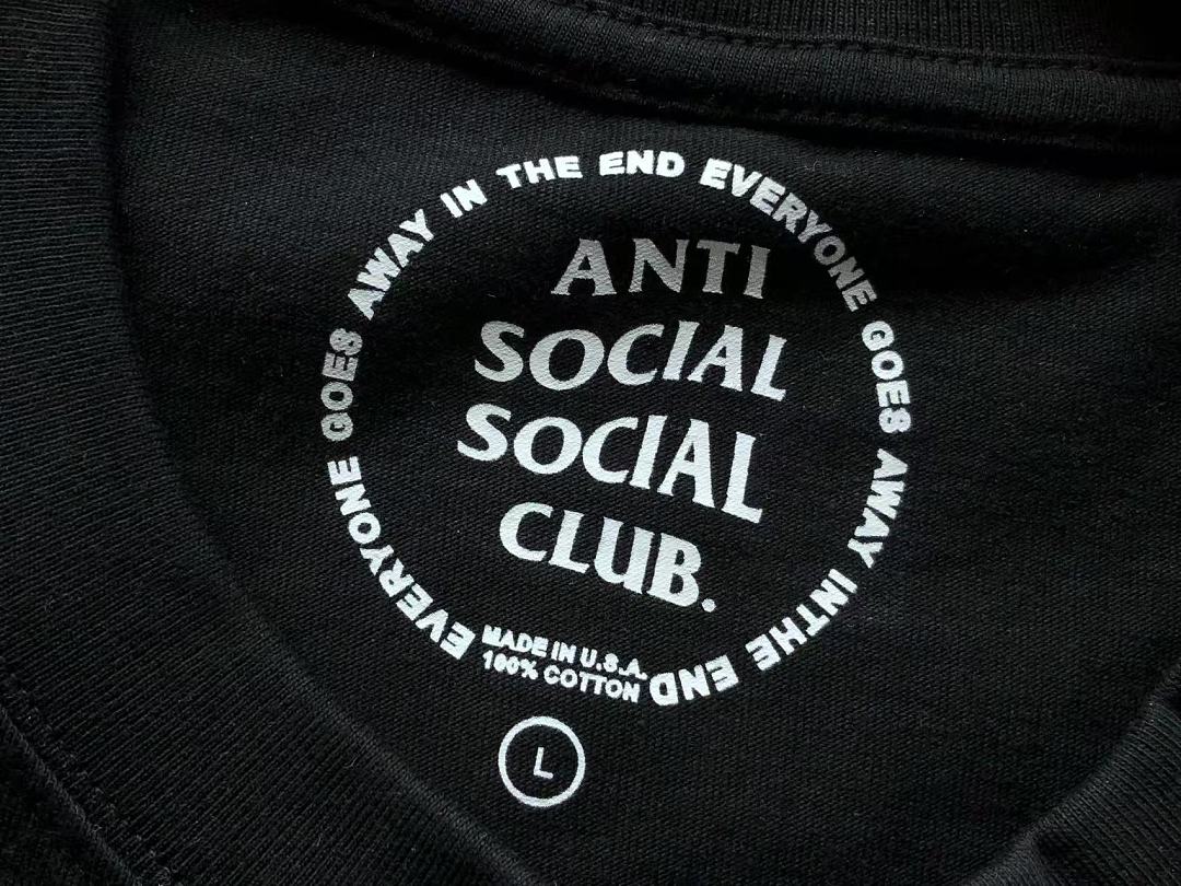 On Running ~ 85 ANTI SOCIAL CLUB T-SHIRT 55071644 (Im 185CM 70KG Iwear Size L In The Photo) - Image 20