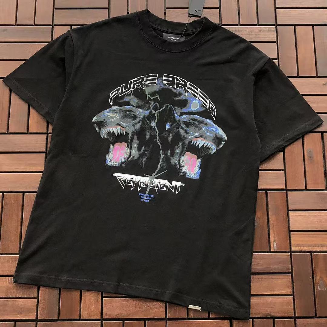 Other ~109 REPRESENT T-SHIRT 77051754 (Im 185CM 80KG Iwear Size S In The Photo), photo 1