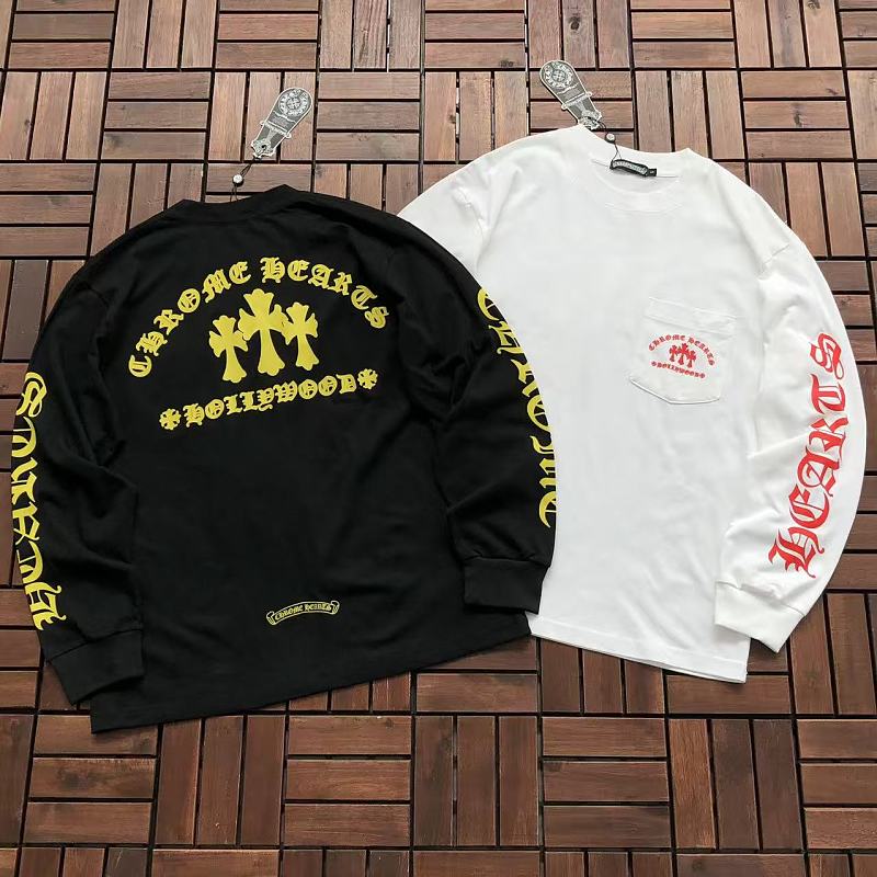 Chanel Chanel ~109 CH🔥OM🔥 HE🔥RTS LONG-SLEEVE 77081120 (Im 185CM 70KG Iwear Size S In The Photo), photo 1