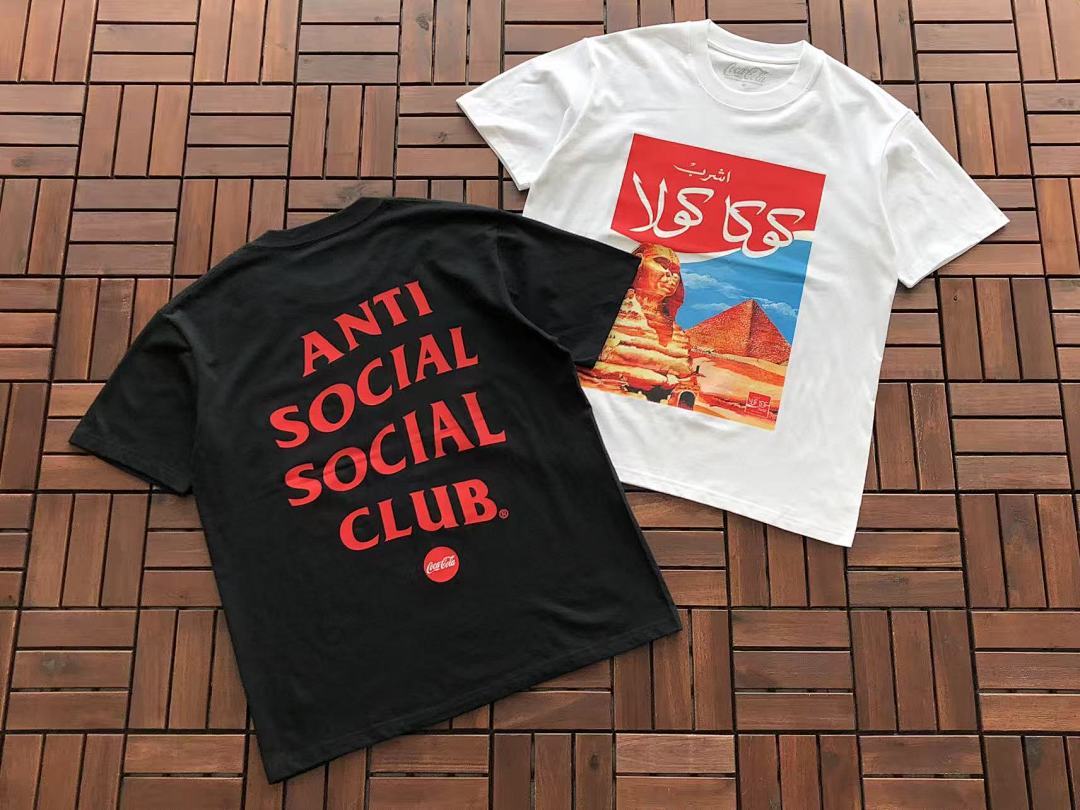 On Running ~85 ANTI SOCIAL CLUB & COCACOLA T-SHIRT 55041115 (Im 185CM 70KG Iwear Size M In The Photo) - Image 5