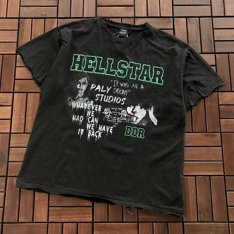 ~99 HELLSTAR T-SHIRT 77070607 (Im 185CM 70KG Iwear Size M In The Photo), photo 1