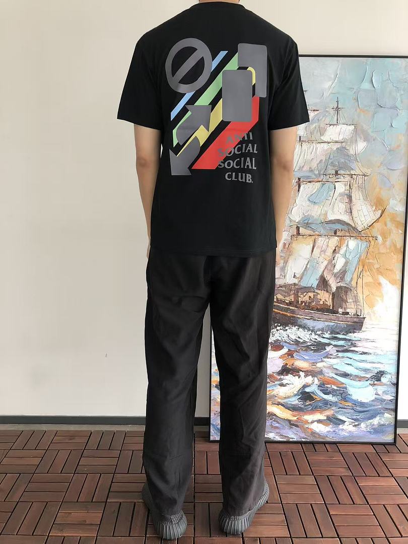 On Running ~85 ANTI SOCIAL CLUB T-SHIRT 55041296 (Im 185CM 70KG Iwear Size M In The Photo) - Image 4