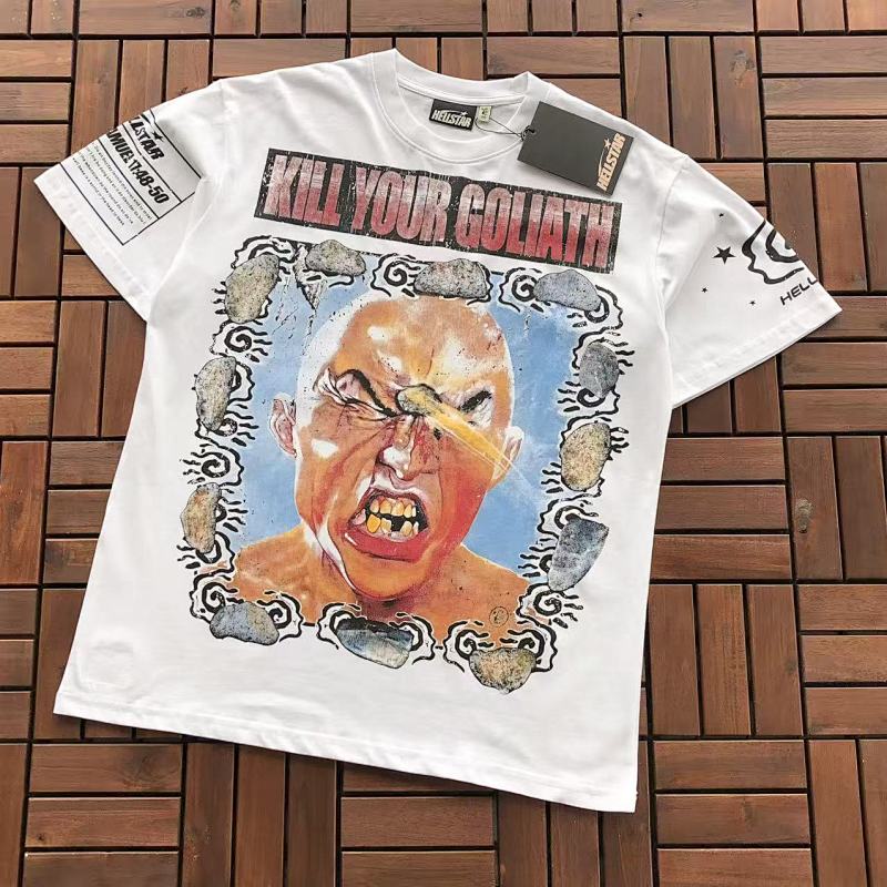 ~109 HELLSTAR T-SHIRT 66030424 (Im 176CM 58KG Iwear Size M In The Photo), photo 1