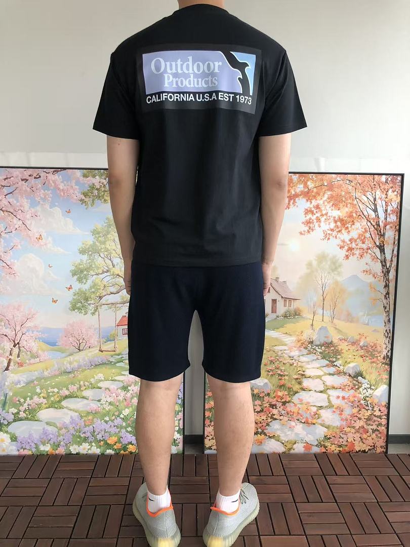 On Running ¥ ~ 79 OUTDOOR PRODUCTS T-SHIRT 55052618 (Im 185CM 80KG Iwear Size M In The Photo) - Image 5