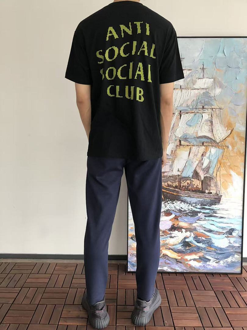 On Running ~ 85 ANTI SOCIAL CLUB T-SHIRT 55041236 (Im 185CM 70KG Iwear Size L In The Photo) - Image 4