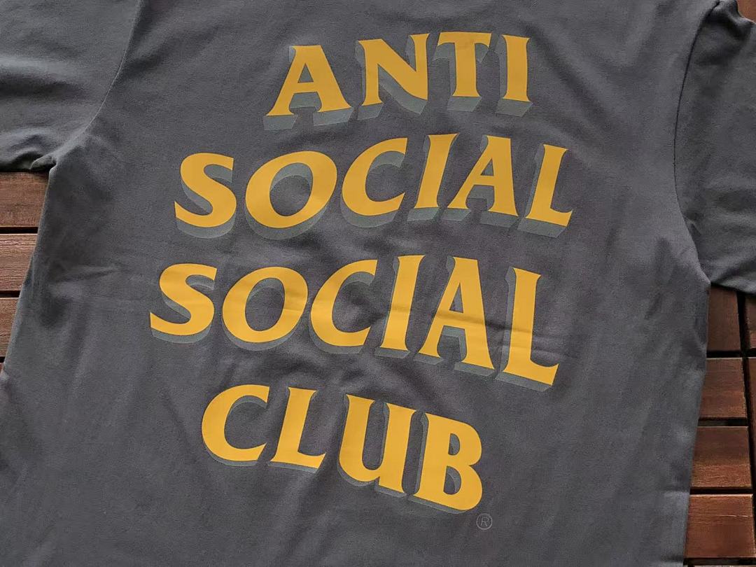 On Running ~85 ANTI SOCIAL CLUB T-SHIRT 55041216 (Im 185CM 70KG Iwear Size M In The Photo) - Image 19