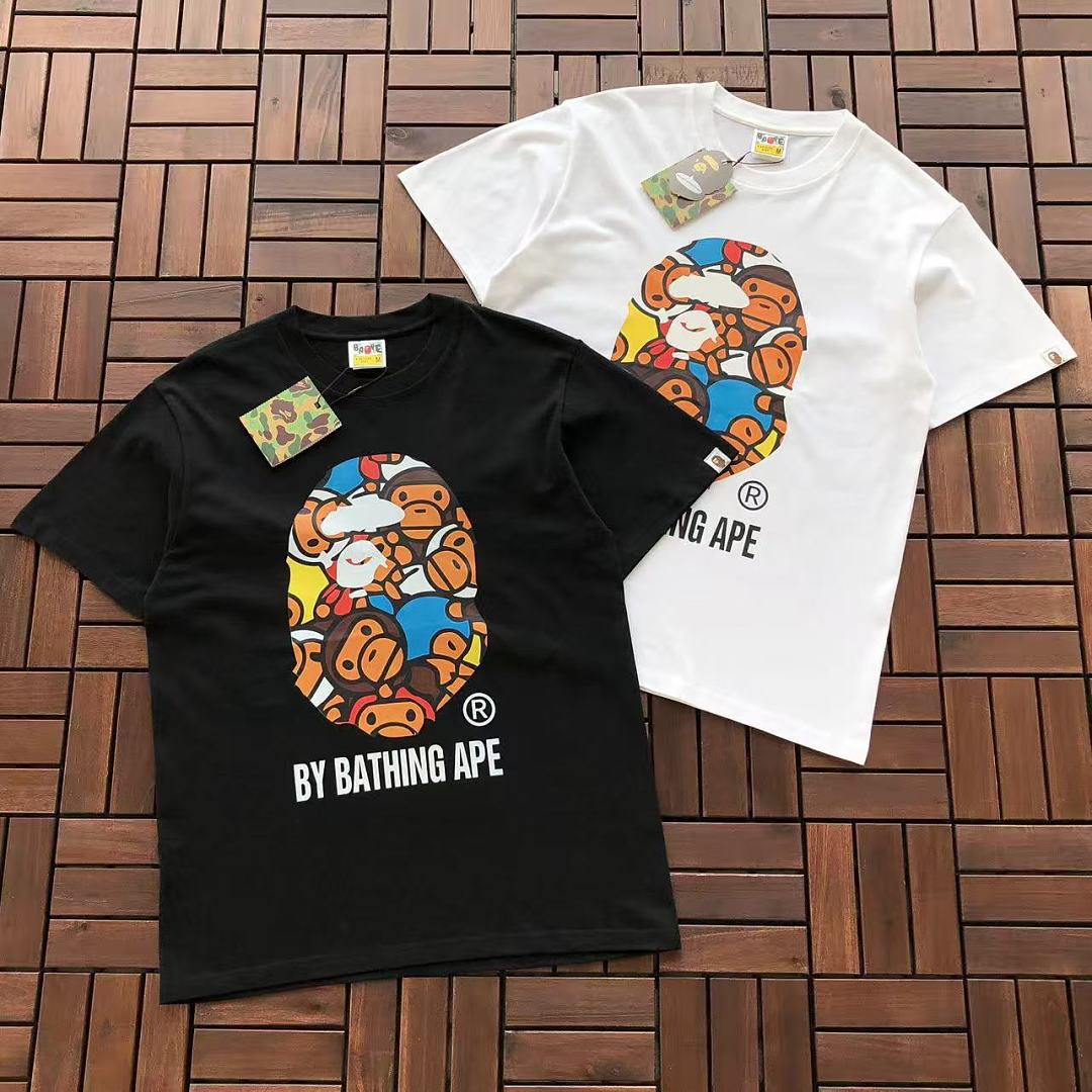 Bape ~ 89 BAPE T-SHIRT 55060924 (Im 185CM 80KG Iwear Size M In The Photo), photo 1