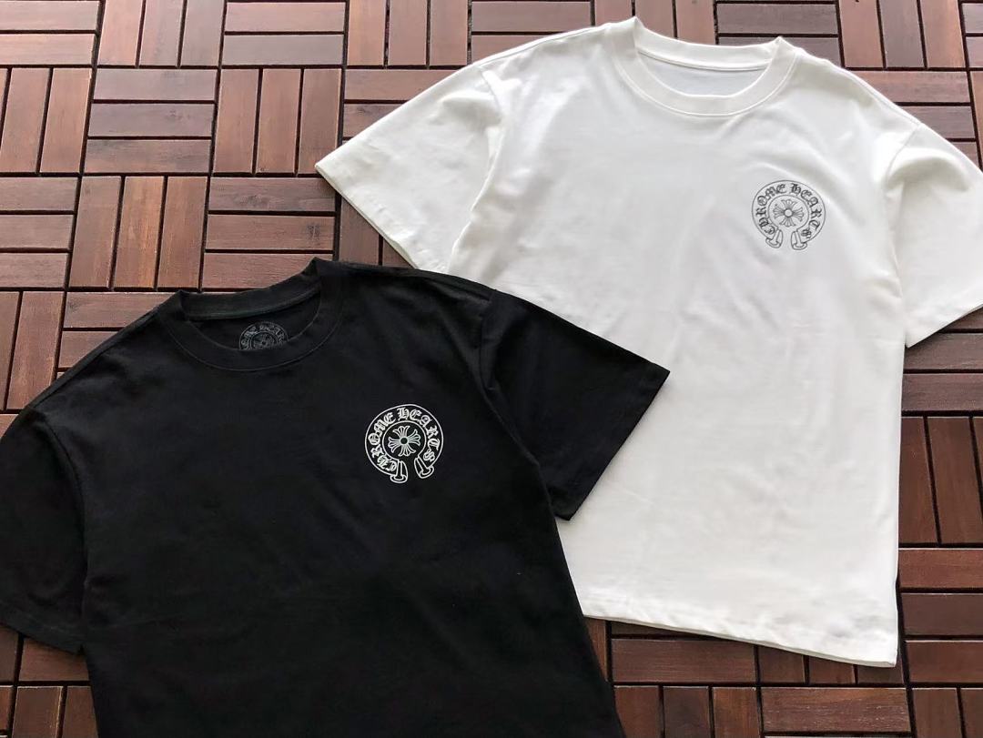 Other ~95 CH🔥OM🔥 HE🔥RTS T-SHIRT 77061558 (Im 185CM 70KG Iwear Size M In The Photo) - Image 8