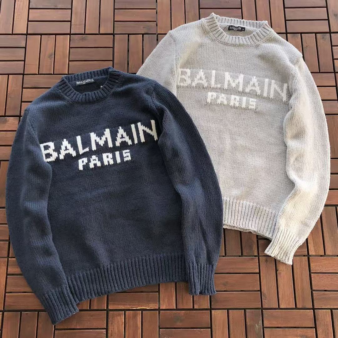 Other ~129 BALMAIN SWEATER 33121730 (Im 180CM 68KG Iwear Size M In The Photo)