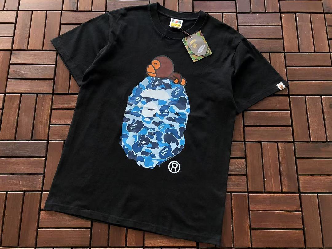Other ~79 BAPE T-SHIRT 77070816 (Im 185CM 70KG Iwear Size M In The Photo) - Image 9