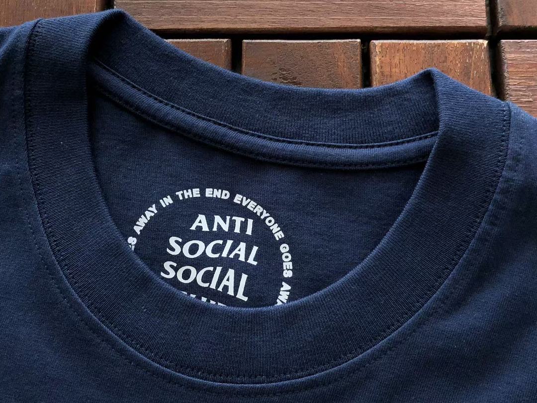 On Running ~ 85 ANTI SOCIAL CLUB T-SHIRT 55060260 (Im 185CM 70KG Iwear Size M In The Photo) - Image 18