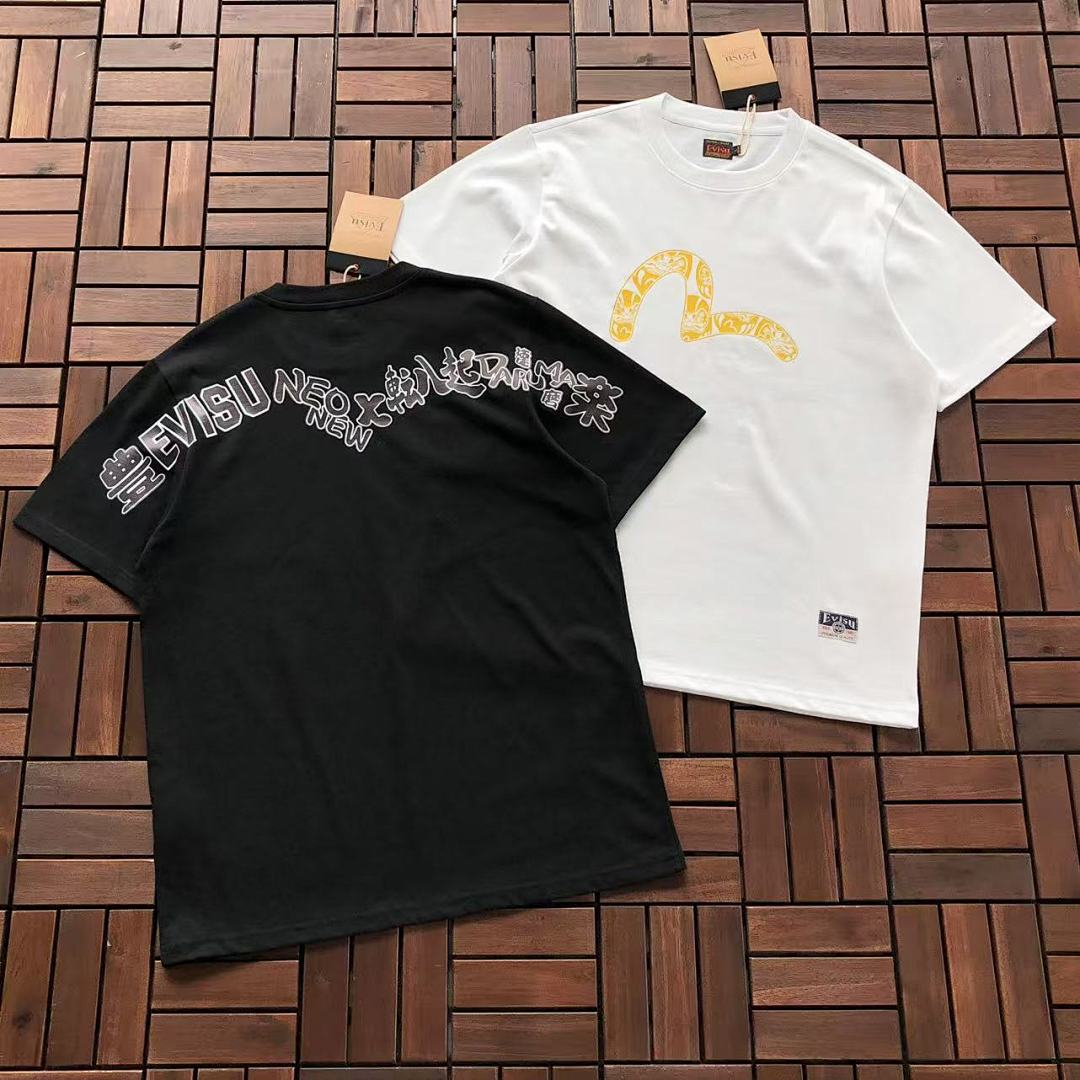 Other ~115 EVISU T-SHIRT 66040988 (Im 185CM 80KG Iwear Size L In The Photo), photo 1