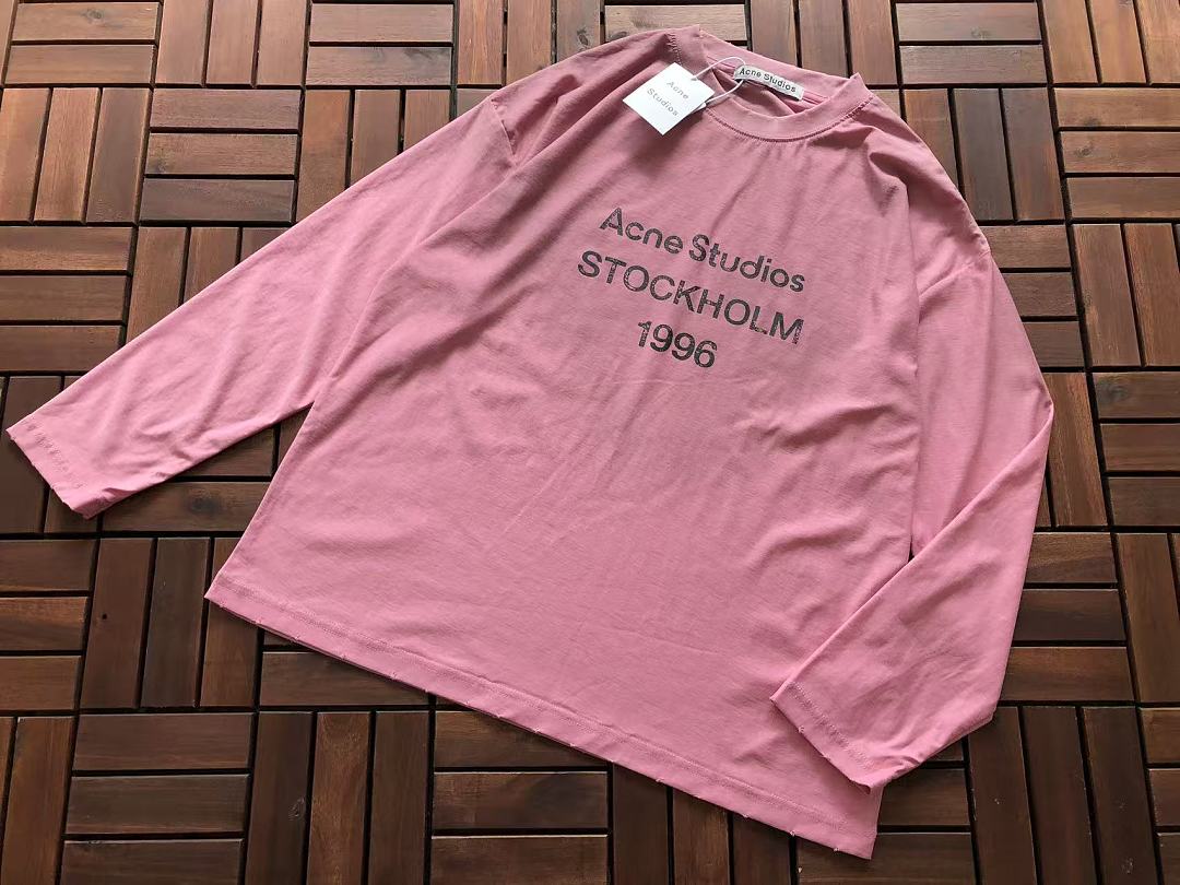 Other ~125 ACNE STUDIOS LONG-SLEEVE 22090730 (Im 180CM 68KG Iwear Size M In The Photo) - Image 12