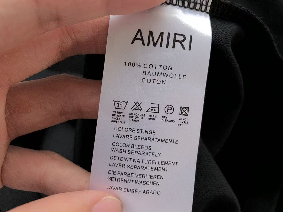 AMIRI ~125 AMIRI T-SHIRT 55033099 (Im 185CM 80KG Iwear Size M In The Photo) - Image 18