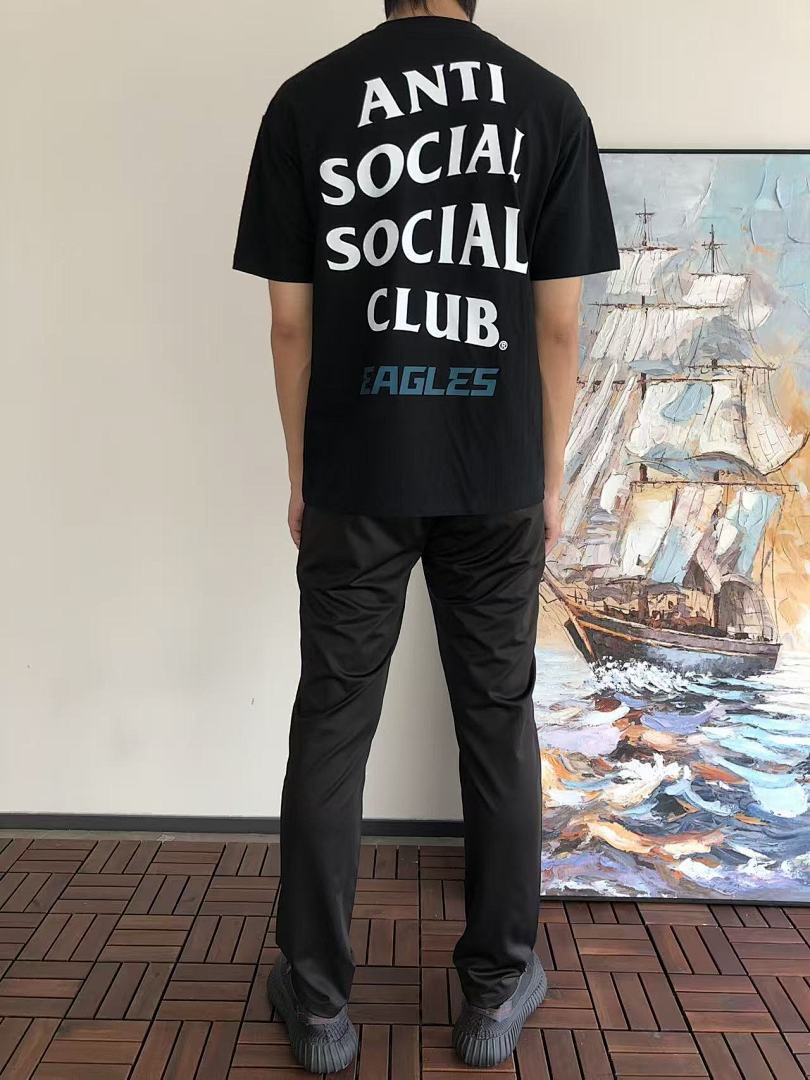 On Running ~85 ANTI SOCIAL CLUB T-SHIRT 55020640 (Im 185CM 70KG Iwear Size L In The Photo) - Image 4