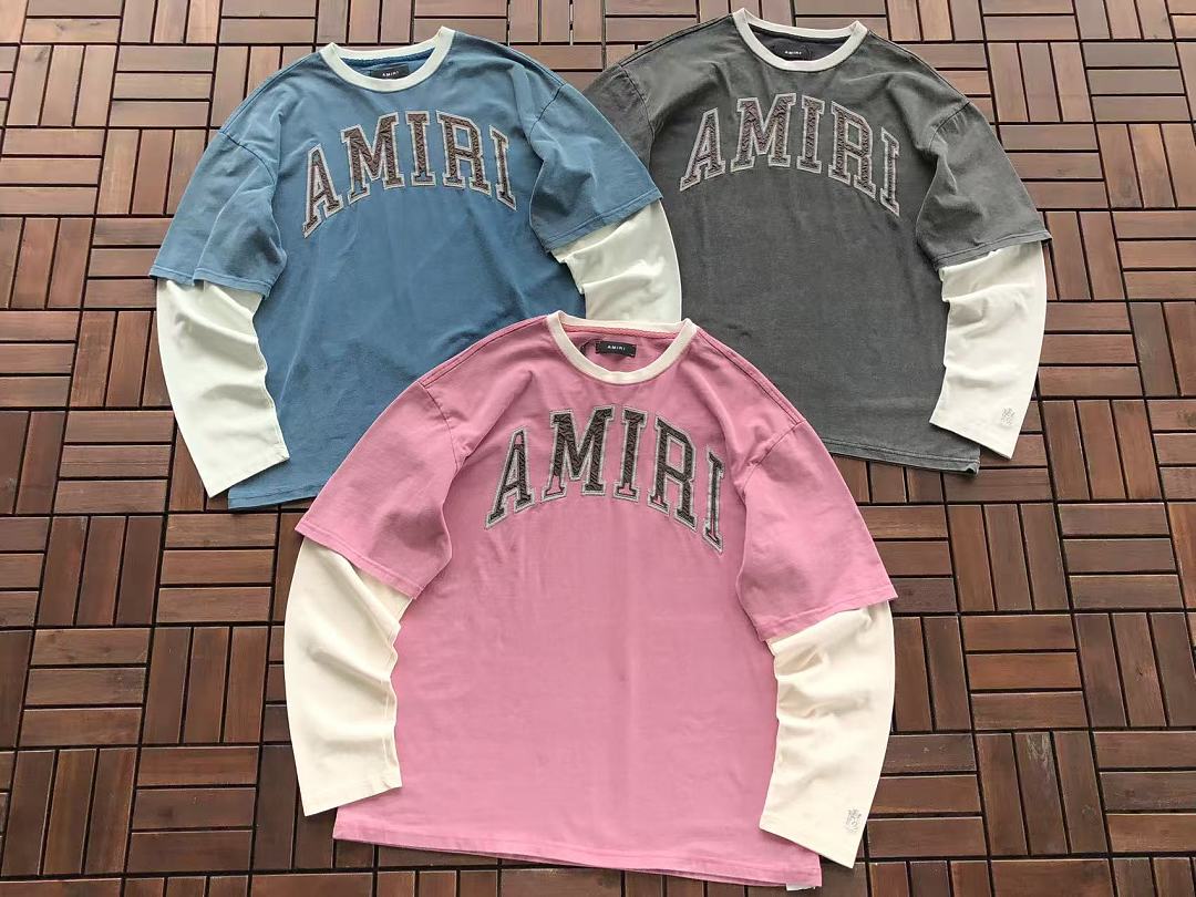 AMIRI ~ 139 AMIRI LONG-SLEEVE 55090449 (Im 185CM 80KG Iwear Size M In The Photo) - Image 5