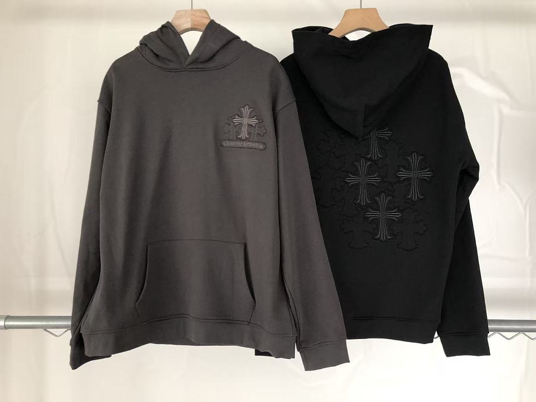Other ~226 CH🔥OM🔥 HE🔥RTS HOODIE 77091022 (Im 185CM 70KG Iwear Size M In The Photo) - Image 25