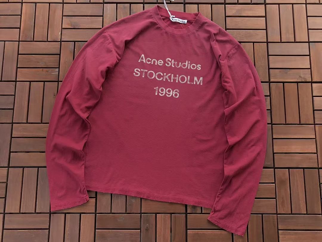 Other ~95 ACNE STUDIOS LONG-SLEEVE 22111622 (Im 185CM 80KG Iwear Size S In The Photo) - Image 27