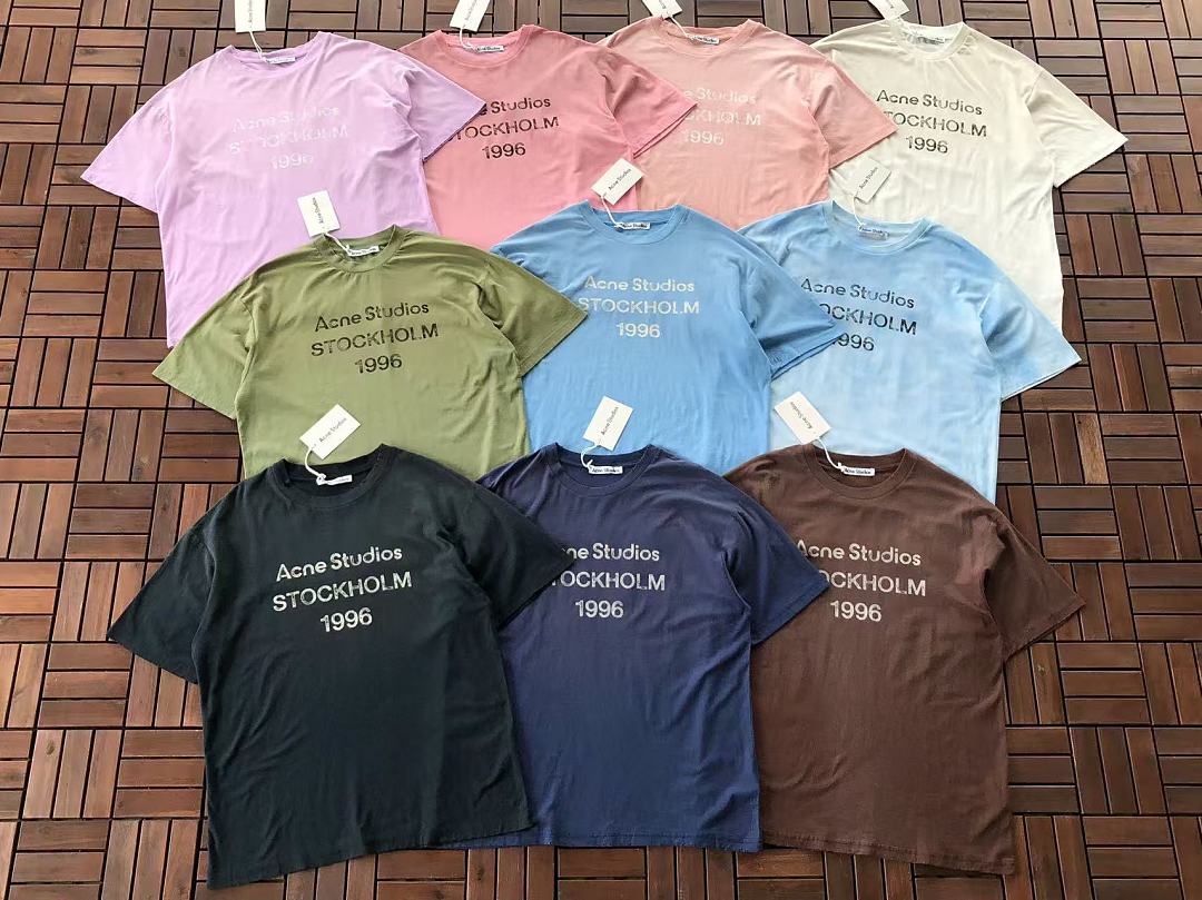 Other ~89 ACNE STUDIOS T-SHIRT 77040726 (Im 185CM 80KG Iwear Size S In The Photo) - Image 14