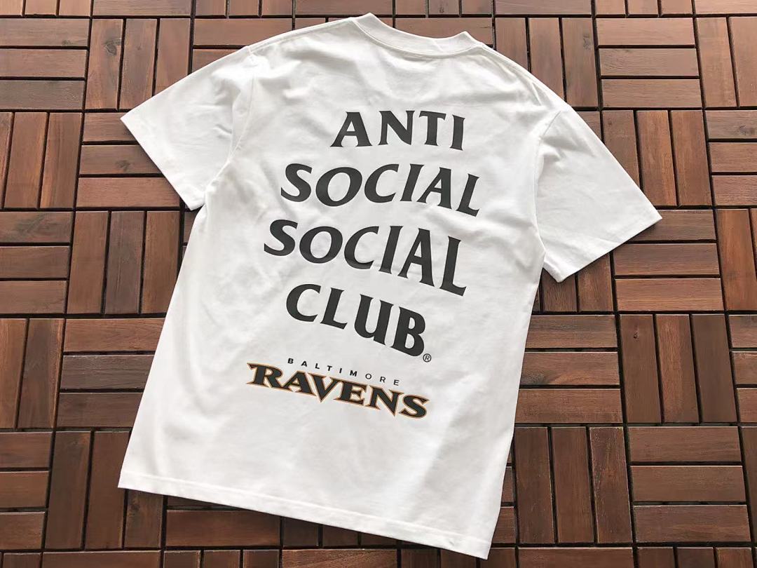 On Running ~ 85 ANTI SOCIAL CLUB T-SHIRT 55041112 (Im 185CM 70KG Iwear Size M In The Photo) - Image 7