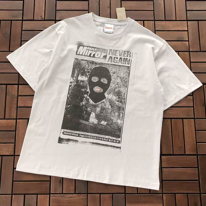 Chanel ~86 SAINT MICHAEL & JAMIE REID DESTROY DAILY MIRROR T-SHIRT, photo 1