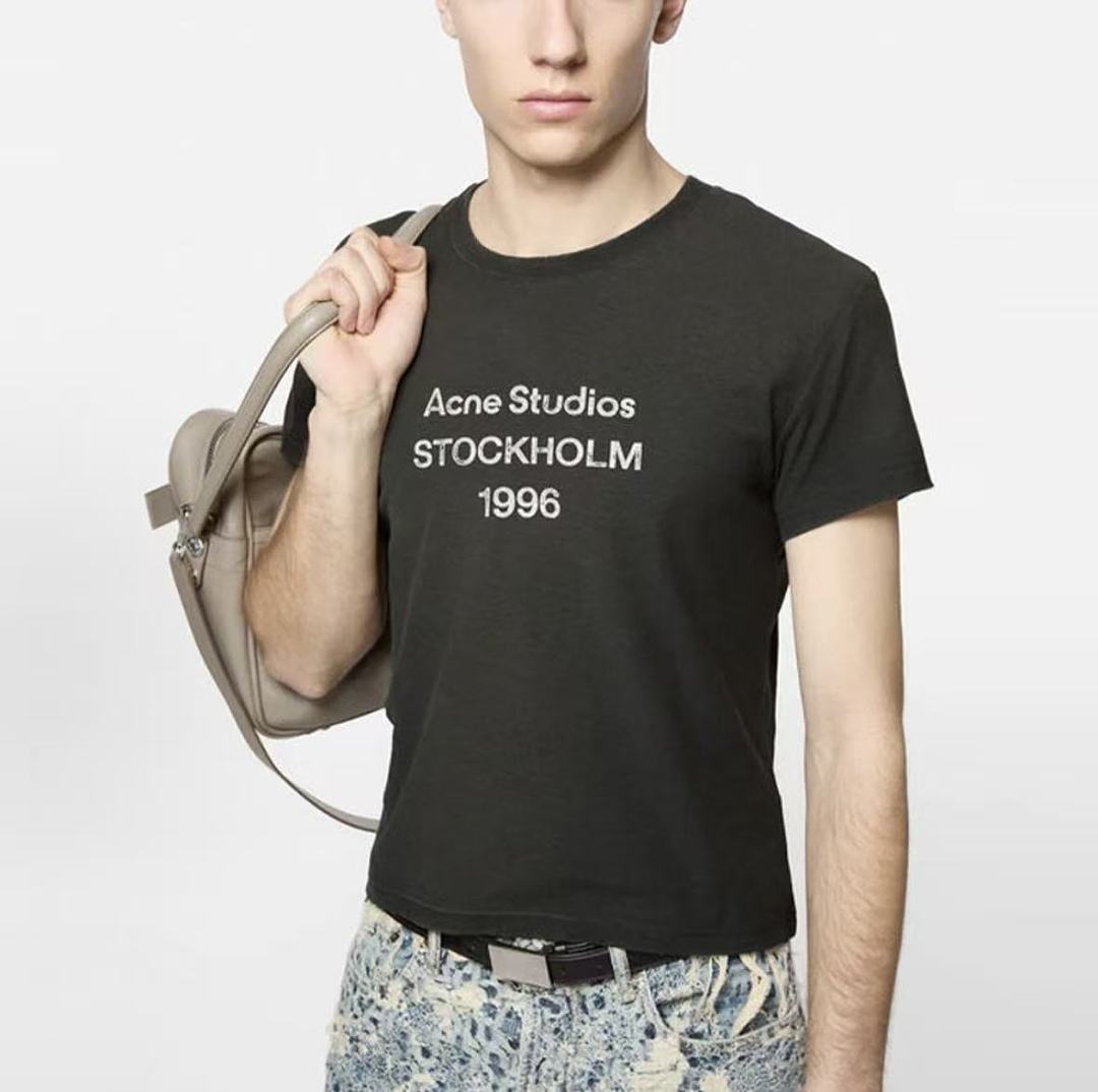 Other 86 ACNE STUDIOS T-SHIRT 88090205 (Im 185CM 80KG Iwear Size M In The Photo) - Image 9