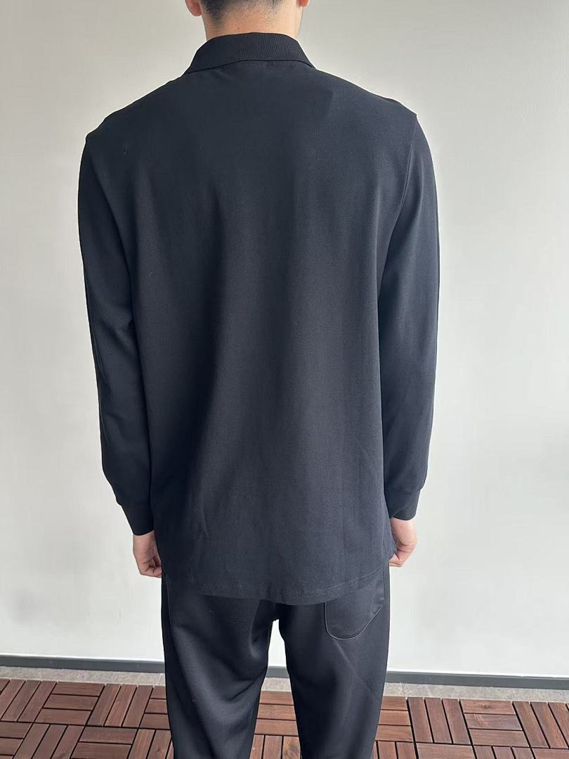Other ~99 L🔥C🔥ST🔥 POLO LONG-SLEEVE 22082509 102 (Im 180CM 68KG Iwear Size L In The Photo) - Image 4